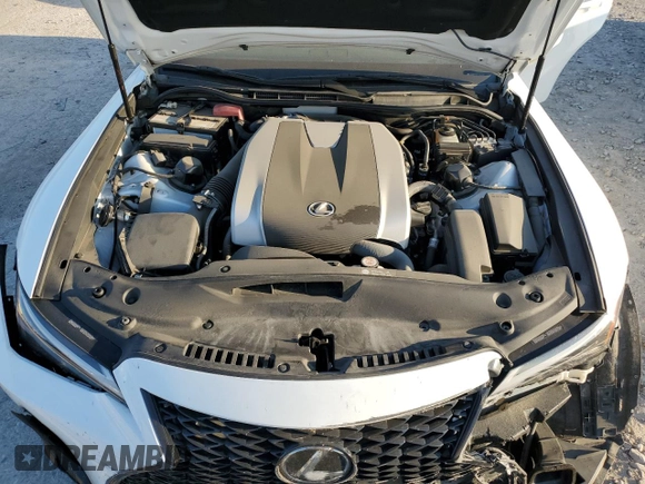 2023 Lexus IS with VIN JTHGZ1B24P5066460, listed as a Copart auction lot 70842564 with 31,280 mi miles and Salvage Title. Bid and sale history available at carsss.com. Image 12.