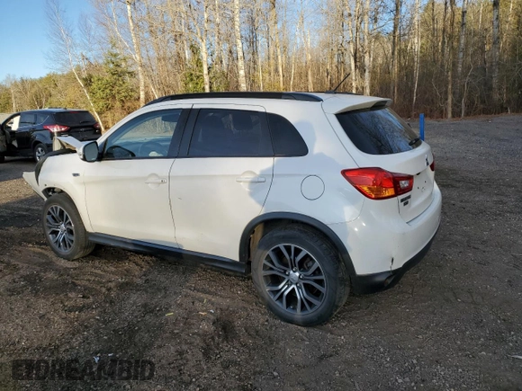2016 Mitsubishi Outlander Sport SE with VIN JA4AJ4AW0GZ612906, listed as a Copart auction lot 80750444 with 69,932 mi miles and Salvage title. Bid and sale history available at DreamBid. Image 2.