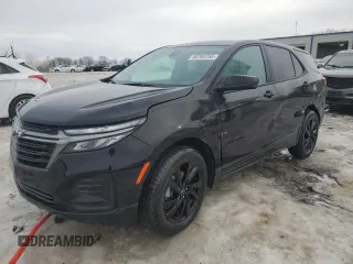 2023 Chevrolet Equinox LS z VIN 3GNAXSEG0PL240820, wystawiony jako Copart lot #45765155 z przebiegiem 21 667 mil mil oraz Szkoda całkowita • Salvage title. Historia ofert i sprzedaży dostępna na DreamBid. Obrazek 1.