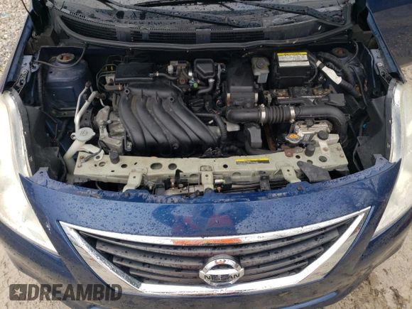 2014 Nissan Versa SV with VIN 3N1CN7AP8EL813232, listed as a Copart auction lot 50001655 with 111,305 mi miles and Clean Title. Bid and sale history available at DreamBid. Image 11.