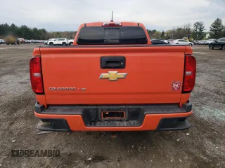 2019 Chevrolet Colorado 4WD Z71 with VIN 1GCGTDEN2K1129582, listed as a Copart auction lot 52651345 with 83,671 mi miles and Salvage Title. Bid and sale history available at carsss.com. Image 6.