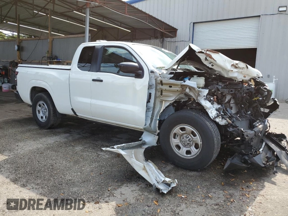 2024 Nissan Frontier S with VIN 1N6ED1CL3RN658317, listed as a Copart auction lot 54327005 with 9,373 mi miles and Clean Title. Bid and sale history available at DreamBid. Image 4.
