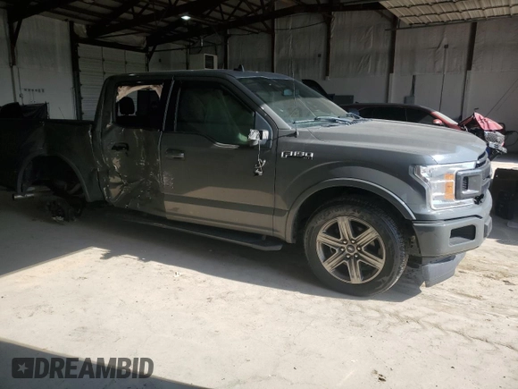 2020 Ford F-150 XL with VIN 1FTEW1C51LFA79701, listed as a Copart auction lot 46632025 with 133,210 mi miles and Salvage Title. Bid and sale history available at carsss.com. Image 4.