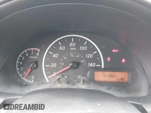 2015 Nissan Versa SV with VIN 3N1CN7AP8FL910822, listed as a IAAI auction lot 41764264 with 101,382 mi miles. Bid and sale history available at carsss.com. Image 7.