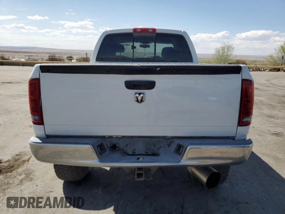 2004 Dodge 2500 SLT with VIN 3D7KU28C54G180526, listed as a Copart auction lot 50847485 with 148,986 mi miles and Clean Title. Bid and sale history available at DreamBid. Image 6.