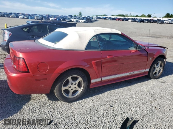 2002 Ford Mustang Deluxe с VIN 1FAFP44432F201391, выставлен на аукционе Copart как лот 57533095 с пробегом 105 314 миль миль и Списание • Salvage title. История ставок и продаж доступна на DreamBid. Изображение 3.