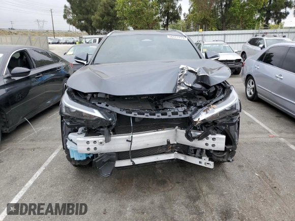 2023 Lexus NX with VIN JTJAKCEZ3P5007686, listed as a Copart auction lot 56411773 with 9,169 mi miles. Bid and sale history available at carsss.com. Image 5.