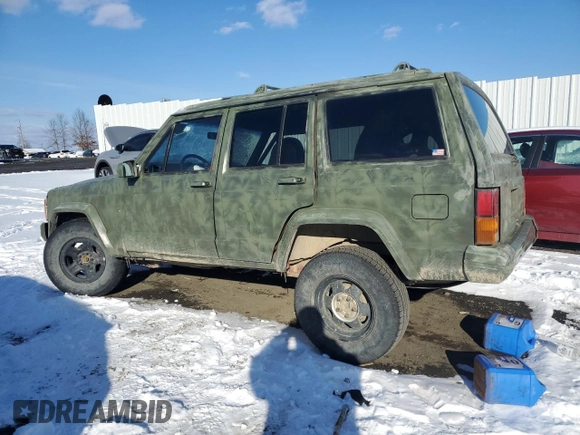1996 Jeep Cherokee Sport with VIN 1J4FJ68SXTL316180, listed as a Copart auction lot 89080095 with 199,898 mi miles and Salvage Title. Bid and sale history available at carsss.com. Image 2.