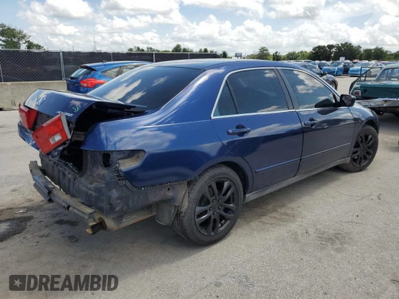 2005 Honda Accord LX with VIN 1HGCM56405A153313, listed as a Copart auction lot 64509175 with 158,674 mi miles and Salvage title. Bid and sale history available at DreamBid. Image 3.