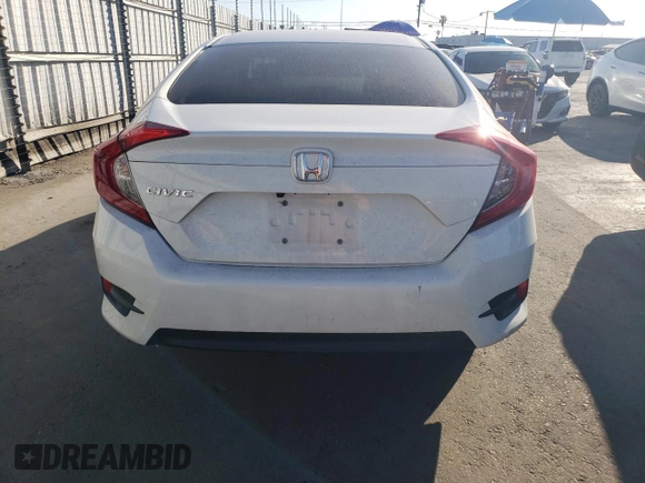 2017 Honda Civic Sedan LX with VIN 2HGFC2F59HH505057, listed as a Copart auction lot 52723315 with 157,413 mi miles and Salvage Title. Bid and sale history available at carsss.com. Image 6.