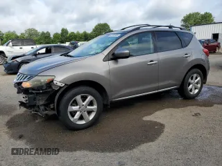 2010 Nissan Murano SL z VIN JN8AZ1MU5AW007378, wystawiony jako Copart lot #63761365 z przebiegiem 183 287 mil mil oraz Szkoda całkowita • Salvage title. Historia ofert i sprzedaży dostępna na DreamBid. Obrazek 1.