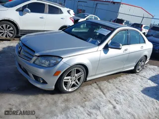 2008 Mercedes-Benz C-Class 3.0L Sport with VIN WDDGF54XX8F106777, listed as a IAAI auction lot 41431939 with 151,679 mi miles. Bid and sale history available at carsss.com. Image 2.