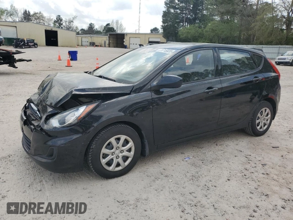 2013 Hyundai Accent GL with VIN KMHCT5AE0DU120967, listed as a Copart auction lot 51715835 with 77,517 mi miles and Salvage Title. Bid and sale history available at carsss.com. Image 1.