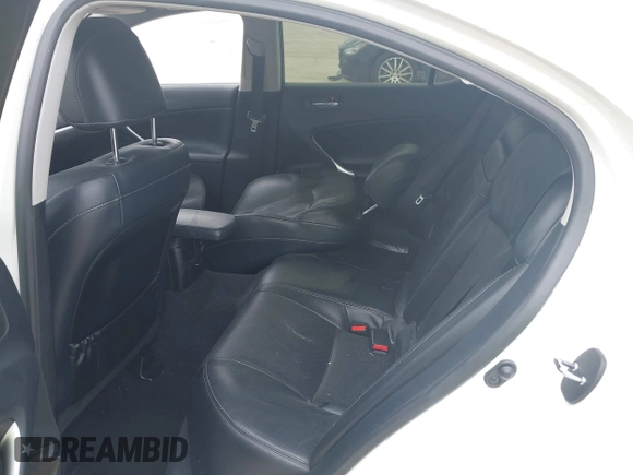 2012 Lexus IS 250 with VIN JTHCF5C27C5060417, listed as a IAAI auction lot 41938870 with 72,010 mi miles and . Bid and sale history available at DreamBid. Image 8.