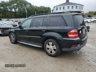 2008 Mercedes-Benz GL-Class 4.6L with VIN 4JGBF71E48A360612, listed as a Copart auction lot 75102504 with 197,698 mi miles and Clean Title. Bid and sale history available at carsss.com. Image 2.