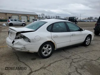 2003 Ford Taurus SES Standard with VIN 1FAFP55U23A123933, listed as a Copart auction lot 50587905 with 191,507 mi miles and Salvage Title. Bid and sale history available at carsss.com. Image 3.