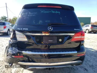 2017 Mercedes-Benz GLS 450 with VIN 4JGDF6EE1HA959352, listed as a Copart auction lot 70310663 with 96,230 mi miles and . Bid and sale history available at DreamBid. Image 6.