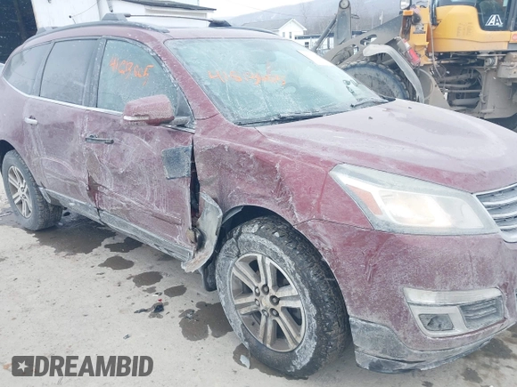 2015 Chevrolet Traverse LT with VIN 1GNKVHKD7FJ218049, listed as a IAAI auction lot 41613665 with 135,434 mi miles and . Bid and sale history available at DreamBid. Image 6.