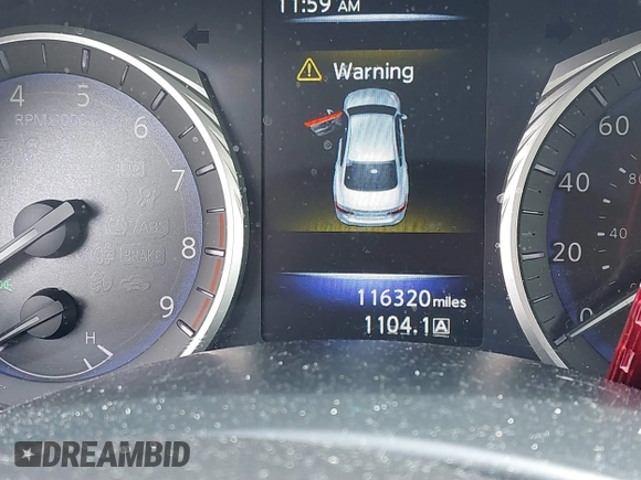 2015 Infiniti Q50 Premium z VIN JN1BV7ARXFM399617, wystawiony jako IAAI lot #41884672 z przebiegiem 116 320 mil mil oraz . Historia ofert i sprzedaży dostępna na DreamBid. Obrazek 15.