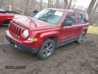 2014 Jeep Patriot Latitude with VIN 1C4NJPFA6ED856768, listed as a IAAI auction lot 41644104 with 133,287 mi miles and . Bid and sale history available at carsss.com. Image 17.