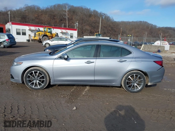2015 Acura TLX V6 Advance with VIN 19UUB3F70FA006340, listed as a IAAI auction lot 41501312 with 151,517 mi miles. Bid and sale history available at carsss.com. Image 14.