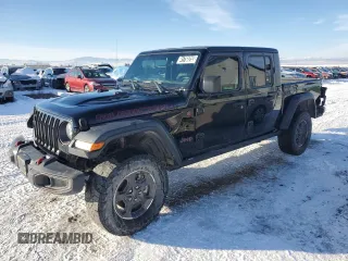 2021 Jeep Gladiator Rubicon с VIN 1C6JJTBG8ML582485, выставлен на аукционе Copart как лот 41758255 с пробегом 48 143 миль миль и Чистый • Clean title. История ставок и продаж доступна на DreamBid. Изображение 1.