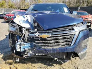 2022 Chevrolet Traverse LT Leather with VIN 1GNERHKW8NJ134324, listed as a Copart auction lot 45348315 with 59,419 mi miles and Salvage Title. Bid and sale history available at carsss.com. Image 5.