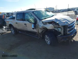 2017 Ford F-150 XL with VIN 1FTEW1EF1HKD09015, listed as a IAAI auction lot 40849304 with 117,380 mi miles. Bid and sale history available at carsss.com. Image 1.