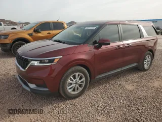 2022 Kia Carnival LXS with VIN KNDNB4H39N6109664, listed as a Copart auction lot 84551334 with 38,454 mi miles and Salvage Title. Bid and sale history available at carsss.com. Image 1.