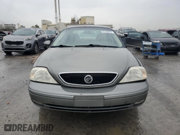 2001 Mercury Sable LS with VIN 1MEHM55SX1G608761, listed as a Copart auction lot 43158475 with 184,120 mi miles and Salvage Title. Bid and sale history available at DreamBid. Image 5.