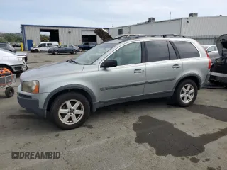 2004 Volvo XC90 with VIN YV1CZ59H141045872, listed as a Copart auction lot 53404175 with 267,373 mi miles and Clean Title. Bid and sale history available at carsss.com. Image 1.