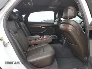2019 Audi A8 L with VIN WAU8DAF82KN014043, listed as a Copart auction lot 41711205 with 74,642 mi miles and Salvage Title. Bid and sale history available at carsss.com. Image 10.