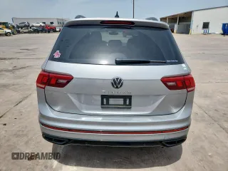 2022 Volkswagen Tiguan SE R-Line Black with VIN 3VVCB7AX5NM016910, listed as a Copart auction lot 57120005 with 54,812 mi miles and Salvage title. Bid and sale history available at DreamBid. Image 6.