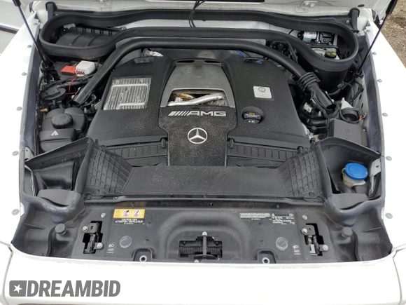 2022 Mercedes-Benz G AMG G 63 with VIN W1NYC7HJ9NX437938, listed as a Copart auction lot 46931025 with 27,101 mi miles and Salvage Title. Bid and sale history available at carsss.com. Image 12.