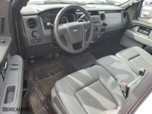 2014 Ford F-150 XL with VIN 1FTMF1CM9EKG07580, listed as a Copart auction lot 47233885 with 125,955 mi miles and Salvage Title. Bid and sale history available at carsss.com. Image 8.