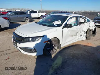 2020 Honda Civic EX-L with VIN 19XFC1F79LE015183, listed as a IAAI auction lot 41418080 with 45,921 mi miles and . Bid and sale history available at DreamBid. Image 17.