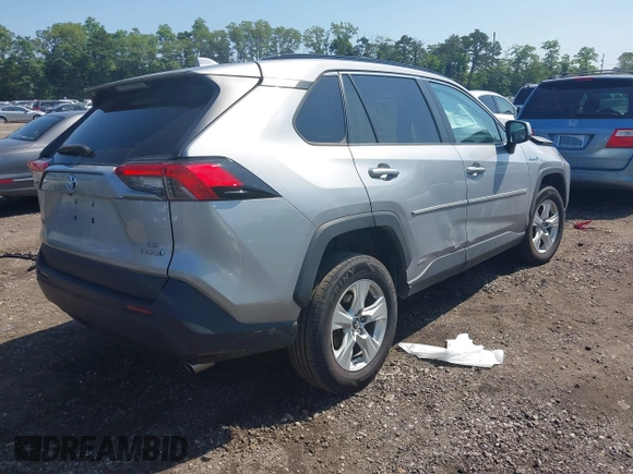2019 Toyota RAV4 Hybrid LE with VIN 2T3MWRFVXKW031519, listed as a IAAI auction lot 42531170 with 68,160 mi miles and . Bid and sale history available at DreamBid. Image 4.