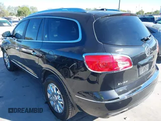2014 Buick Enclave Leather with VIN 5GAKRBKD4EJ160752, listed as a IAAI auction lot 41843436 with 76,168 mi miles and . Bid and sale history available at DreamBid. Image 3.