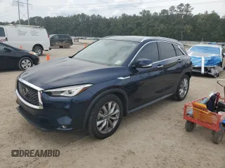 2019 Infiniti QX50 Luxe z VIN 3PCAJ5M14KF142261, wystawiony jako Copart lot #55122875 z przebiegiem 125 200 mil mil oraz Szkoda całkowita • Salvage title. Historia ofert i sprzedaży dostępna na DreamBid. Obrazek 1.