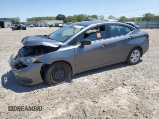 2023 Nissan Versa S z VIN 3N1CN8DV3PL873549, wystawiony jako Copart lot #52513755 z przebiegiem Nie podano mil oraz Szkoda całkowita • Salvage title. Historia ofert i sprzedaży dostępna na DreamBid. Obrazek 1.