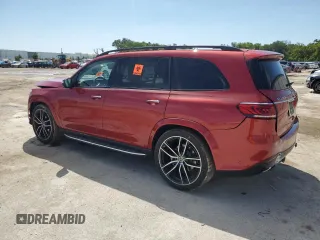 2022 Mercedes-Benz GLS with VIN 4JGFF5KE8NA648777, listed as a Copart auction lot 49036943 with 17,416 mi miles. Bid and sale history available at carsss.com. Image 2.