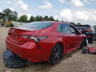 2021 Toyota Camry SE Nightshade with VIN 4T1G11AK9MU467168, listed as a Copart auction lot 65802714 with Not Provided miles and Salvage Title. Bid and sale history available at carsss.com. Image 3.