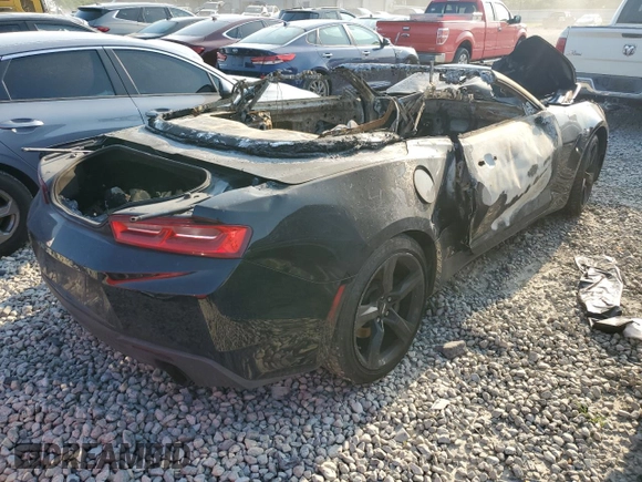 2017 Chevrolet Camaro 1SS with VIN 1G1FF3D71H0141567, listed as a Copart auction lot 63172254 with Not provided miles and Non repairable. Bid and sale history available at DreamBid. Image 3.