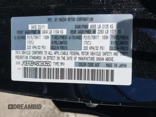 2011 Mazda CX-7 i Sport z VIN JM3ER2BM4B0380560, wystawiony jako IAAI lot #42394754 z przebiegiem 215 452 mil mil oraz . Historia ofert i sprzedaży dostępna na DreamBid. Obrazek 9.