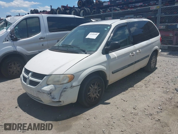 2005 Dodge Caravan SXT with VIN 1D4GP45R35B191016, listed as a IAAI auction lot 42184908 with 167,123 mi miles and . Bid and sale history available at DreamBid. Image 17.