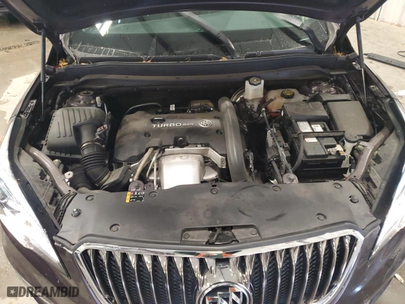 2017 Buick Envision Premium I with VIN LRBFXESX5HD122174, listed as a Copart auction lot 52138475 with 19,655 mi miles and Non Repairable. Bid and sale history available at carsss.com. Image 12.