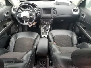 2020 Jeep Compass Latitude with VIN 3C4NJDBB8LT197354, listed as a Copart auction lot 52043745 with 82,189 mi miles and Salvage Title. Bid and sale history available at DreamBid. Image 8.