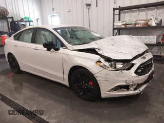 2018 Ford Fusion SE z VIN 3FA6P0HD9JR231970, wystawiony jako IAAI lot #41549490 z przebiegiem 99 803 mil mil oraz . Historia ofert i sprzedaży dostępna na DreamBid. Obrazek 1.