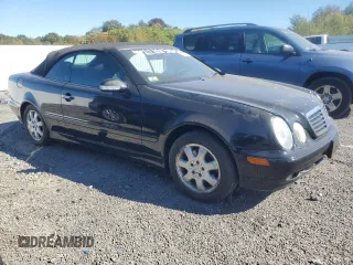2002 Mercedes-Benz CLK 320/430 with VIN WDBLK65G72T104615, listed as a Copart auction lot 75488114 with 125,136 mi miles and Clean Title. Bid and sale history available at DreamBid. Image 4.