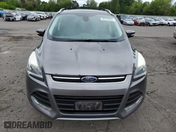 2013 Ford Escape Titanium с VIN 1FMCU9J92DUB97590, выставлен на аукционе Copart как лот 56235645 с пробегом 164 613 миль миль и Списание • Salvage title. История ставок и продаж доступна на DreamBid. Изображение 5.